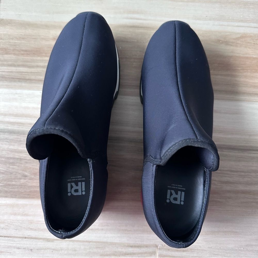 iRi WES Low Top Sneaker Neoprene Red Black - Picture 7 of 10